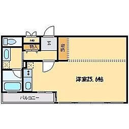 ライトウェル青戸 ワンルームの間取図画像