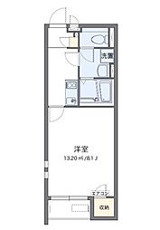 東武小泉線 西小泉駅 バス26分 妻沼聖天前下車 徒歩5分の賃貸アパート 1階1Kの間取り
