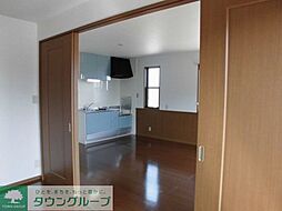 JR高崎線 神保原駅 徒歩18分の賃貸アパート 1階2LDKのリビング/ダイニング