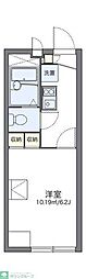 レオパレス北本西 1Kの間取図画像