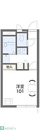 レオパレスしょうたの家 1Kの間取図画像