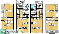 パラッツィオ・ボスコ 2LDKの間取図画像