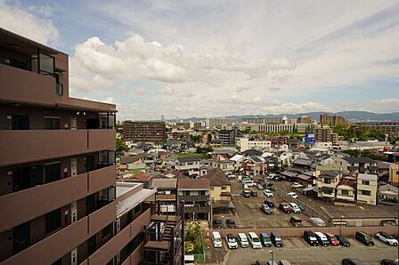 廊下側からの眺望です。