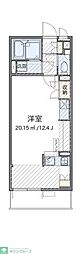 レオネクストプロムナード ワンルームの間取図画像