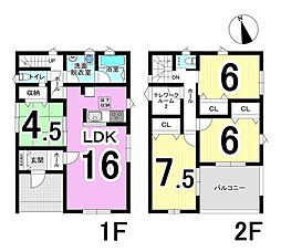 大垣市内原 3号棟 全4棟 新築戸建