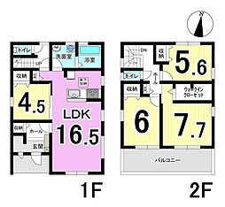 岐阜市第4中川原 3号棟 全3棟 新築戸建