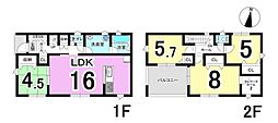 岐阜市中川原 第2 1号棟 全4棟 新築戸建