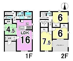 本巣市上真桑　3号棟　全7棟　新築戸建