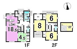 大垣市江東小II 2号棟 全10棟 新築戸建