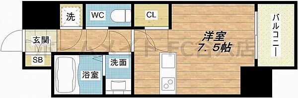 レジュールアッシュOSAKA今里駅前 ｜大阪府大阪市東成区大今里西3丁目(賃貸マンション1R・7階・27.56㎡)の写真 その2