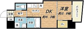 セレニテ夕陽丘EST  ｜ 大阪府大阪市天王寺区上汐5丁目（賃貸マンション1DK・15階・26.56㎡） その2