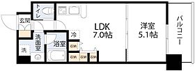 ラルテ中津  ｜ 大阪府大阪市北区豊崎6丁目16-4（賃貸マンション1DK・7階・31.42㎡） その2