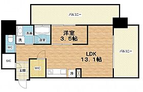 ベネチア天満橋  ｜ 大阪府大阪市北区天満橋3丁目5-30（賃貸マンション1LDK・3階・44.73㎡） その2