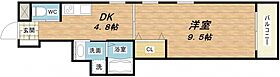 N flat sakura  ｜ 大阪府大阪市中央区内淡路町1丁目1-11（賃貸マンション1DK・2階・34.87㎡） その2