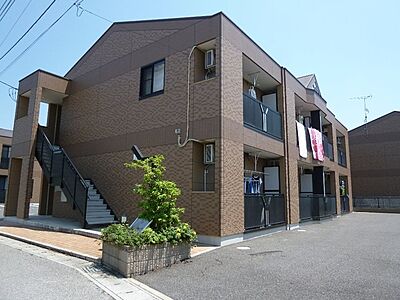 外観:地震に強い鉄骨アパートです。 外観:地震に強い鉄骨アパートです。