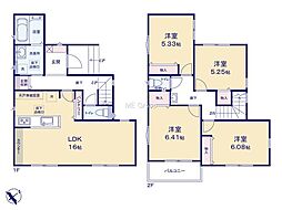 茅ヶ崎市今宿 新築未入居戸建 全8棟 6号棟