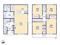 平塚市山下3丁目第13期　新築戸建　全2棟　1号棟