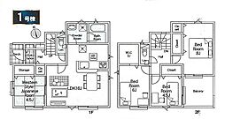 相模原市中央区田名　第142期　新築戸建　全4棟　1号棟