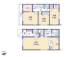 茅ヶ崎市萩園第49　新築戸建　全2棟　1号棟