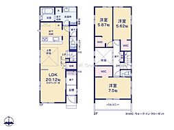 相模原市中央区横山台1丁目 新築戸建 全3棟 1号棟
