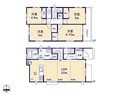 藤沢市湘南台6丁目 新築戸建 全2棟 B号棟