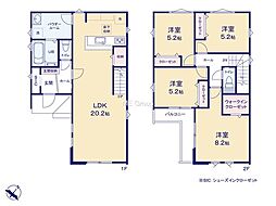 相模原市中央区横山4丁目2期　新築戸建　全2棟　1号棟