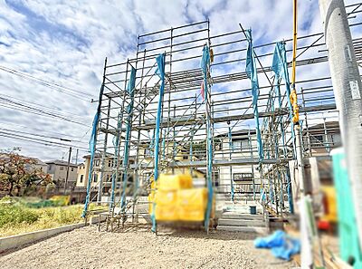 外観:4号棟 ■新しい暮らしが始まる場所で、家族の絆を深める 外観:4号棟 ■新しい暮らしが始まる場所で、家族の絆を深める