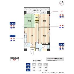 天神南ハイツ 5階