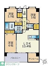 (仮称)麦野2丁目ビル 2階