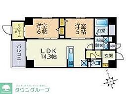 間取図画像 2SLDK