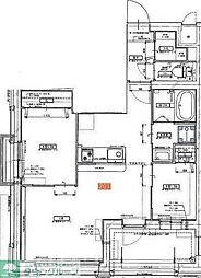 MODERN EIGHT高宮lieto 2LDKの間取図画像