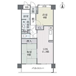 エフメゾン北天神 7階