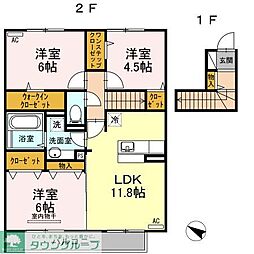 verde rivaB棟 2階/-