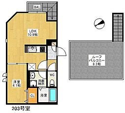 GRANDTIC 姪浜 2階