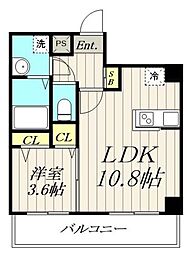 ニューガイアリルーム薬院駅前No21 3階