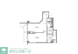 てんぐ屋西新ビル 1LDKの間取図画像