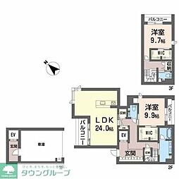 福岡市地下鉄七隈線 薬院大通駅 徒歩9分 2階/-