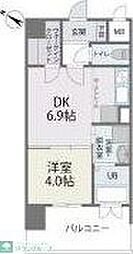 カーサエンペサール 1DKの間取図画像