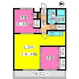 ウイング福重 2階