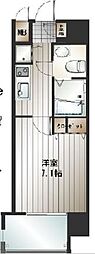 サヴォイフェアリーパーク 1Kの間取図画像