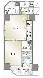 エンクレスト天神CLASS 2Kの間取図画像