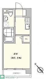 グランドシャルマン博多駅前 1Kの間取図画像