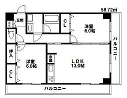 サンシャインひがし大橋 4階