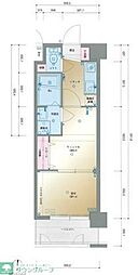 グランフォーレ桜坂ステーションプラザ 1Kの間取図画像