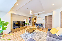 約16.8帖のリビングダイニングキッチン