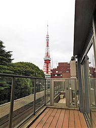 バルコニー、バルコニーからの眺望（眺望は永続的に保証されるものではありません）