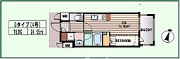 ロイヤル博多駅南(仮称) 1LDKの間取図画像