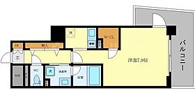 ハビテ靭センターコート 301 ｜ 大阪府大阪市西区靱本町2丁目（賃貸マンション1K・3階・28.98㎡） その2