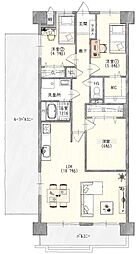 ニューコーポ弥富 3LDKの間取図画像