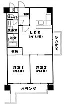 兵庫県神戸市長田区長田天神町4丁目7（賃貸マンション2LDK・6階・50.22㎡） その2